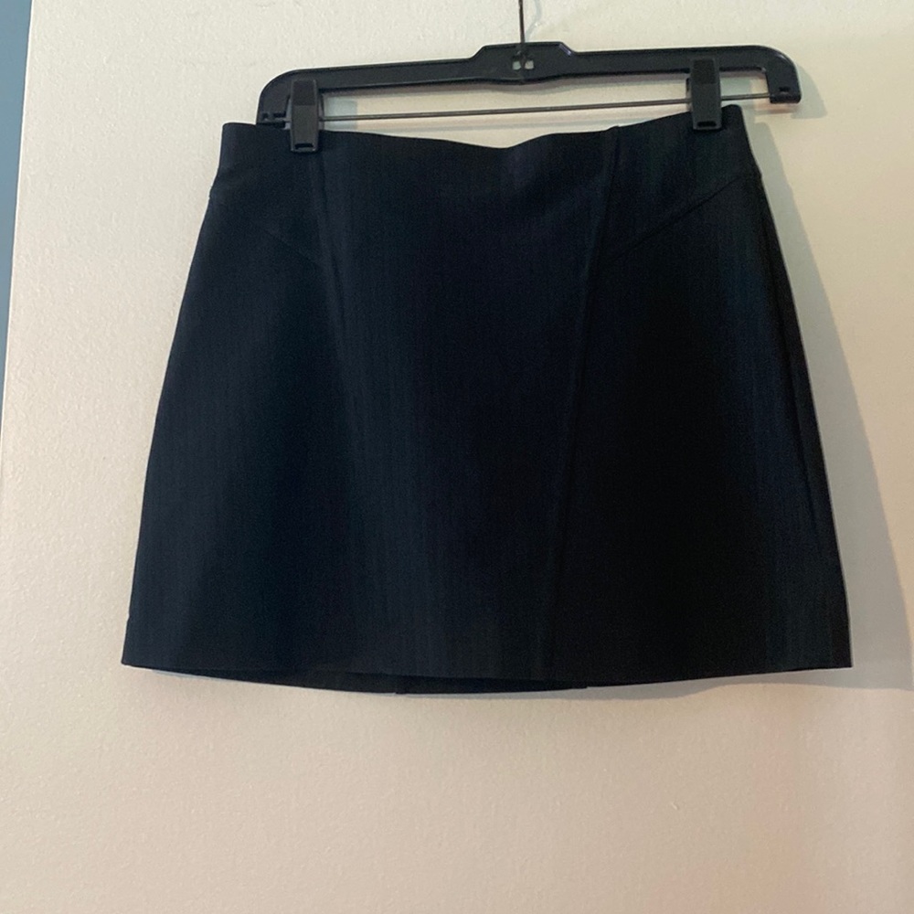 Express black mini skirt